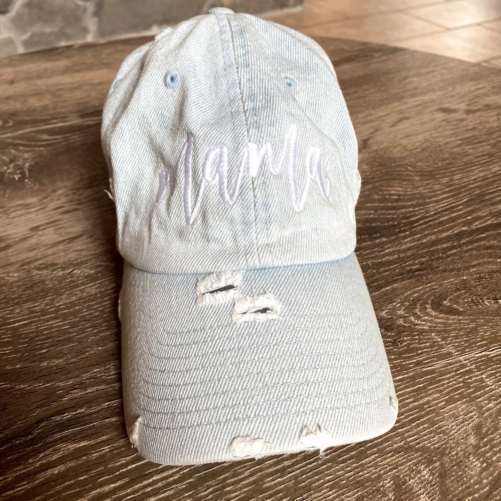 🎶MAMA denim hat